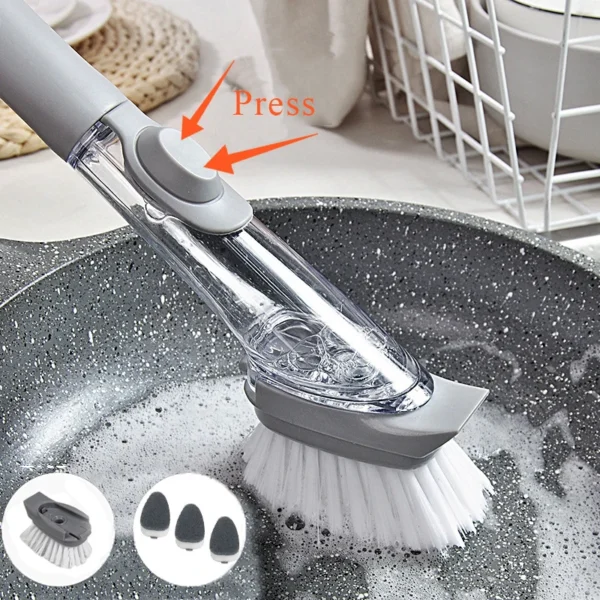 Kitchen Cleaning Brush 2 In 1