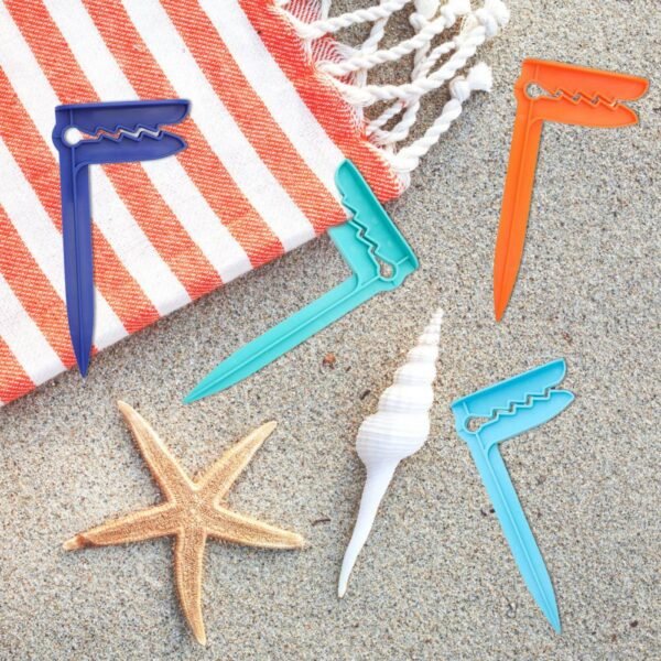 Beach Towel Clip Camping Mat Clamp - Image 2