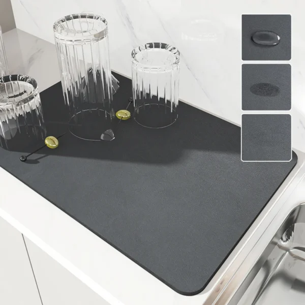 Super Absorbent Large Kitchen Absorbent Mat - Image 3